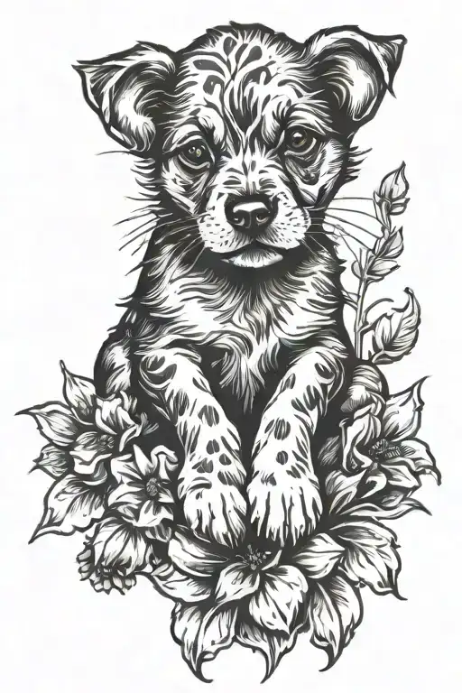 Puppy Paws And Religious