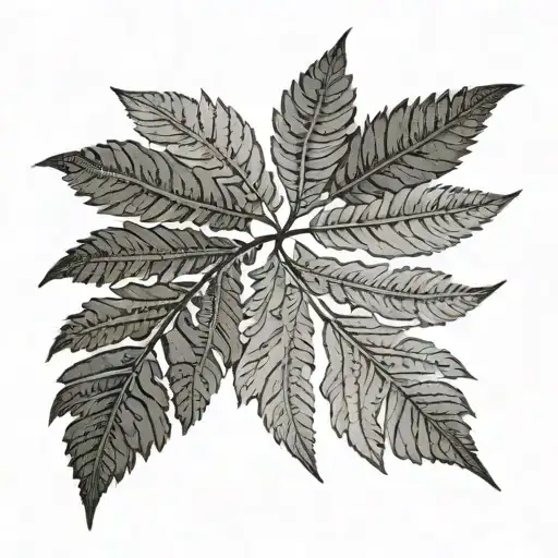 New Zealand Fern Leaf