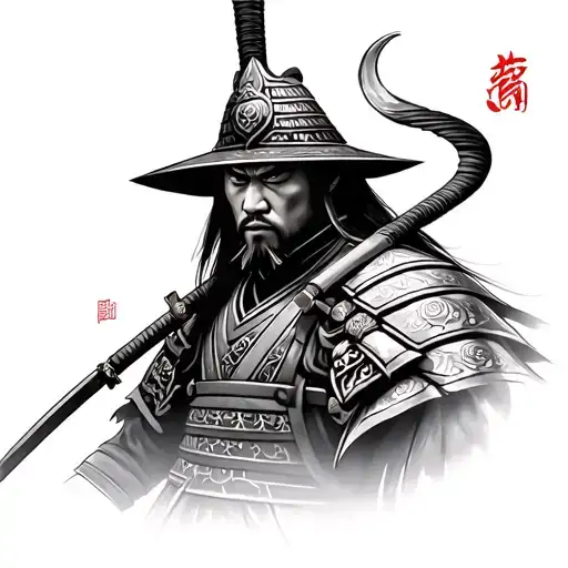 Japanese Samurai Warrior