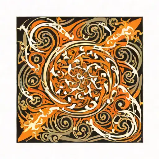 Fire Swirl Pattern