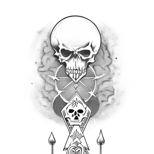 Tarot Card Death Moon