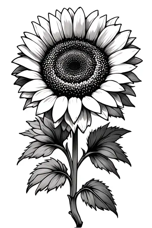 Sunflower And Daisy