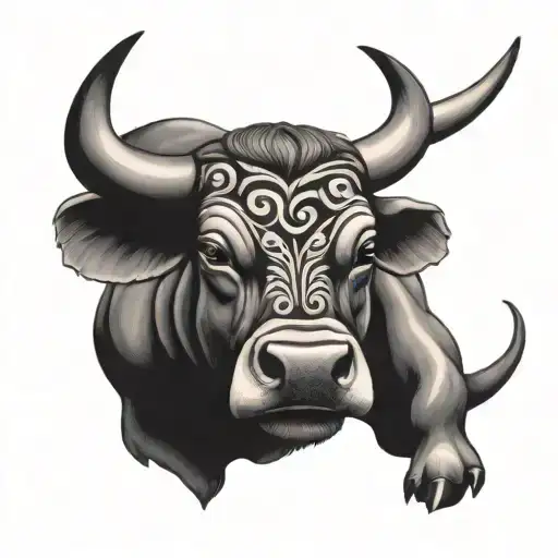 Celebrating The Birth Of My Daughter - Astrology Symbols Bull