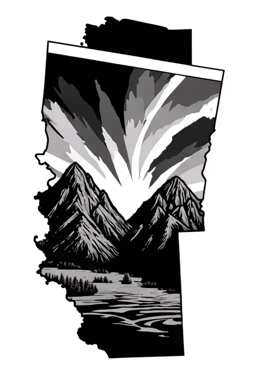 Arizona And Washington State Outline