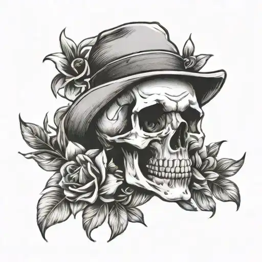 Omerta Skull With Spring