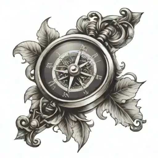 Compass Clock