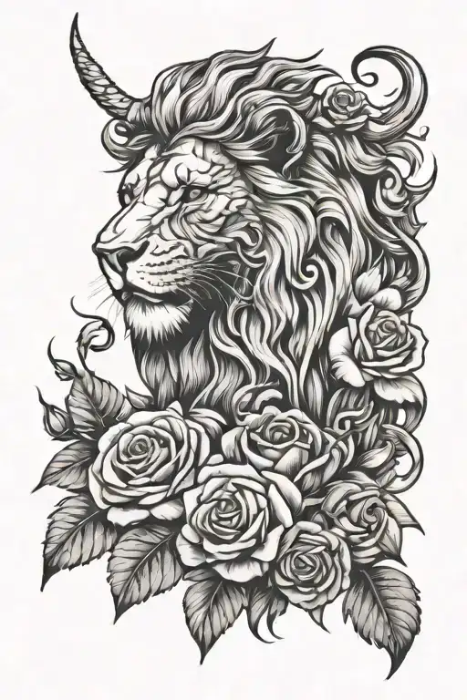 Lion Roses Viking