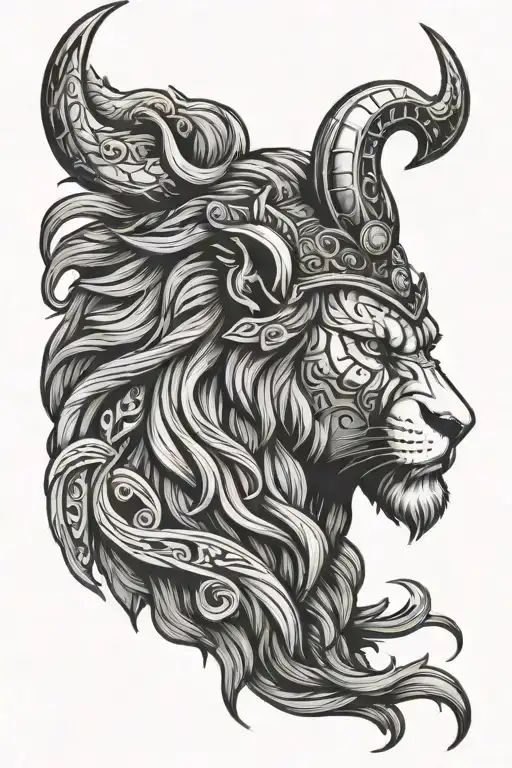 Lion Viking