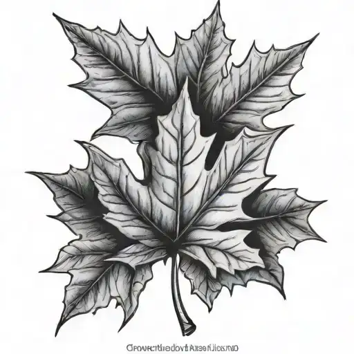 Maple Leaf And Maltese Cross