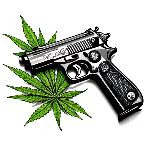 Money Weed Gun