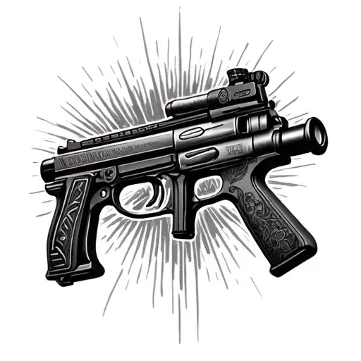 Uzi Gun Morphing
