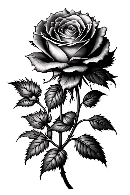 Thistle And Rose
