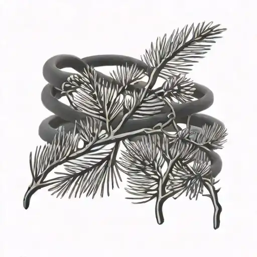 Pine Branch Bracelet