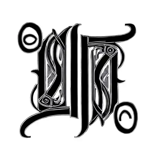 Two Word Ambigram Generator
