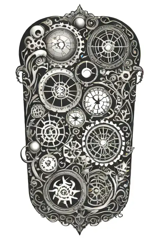 A Sleeve Inspired By Tim Burton