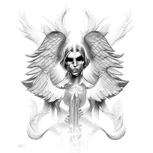 4 Angel Warriors Shoulder