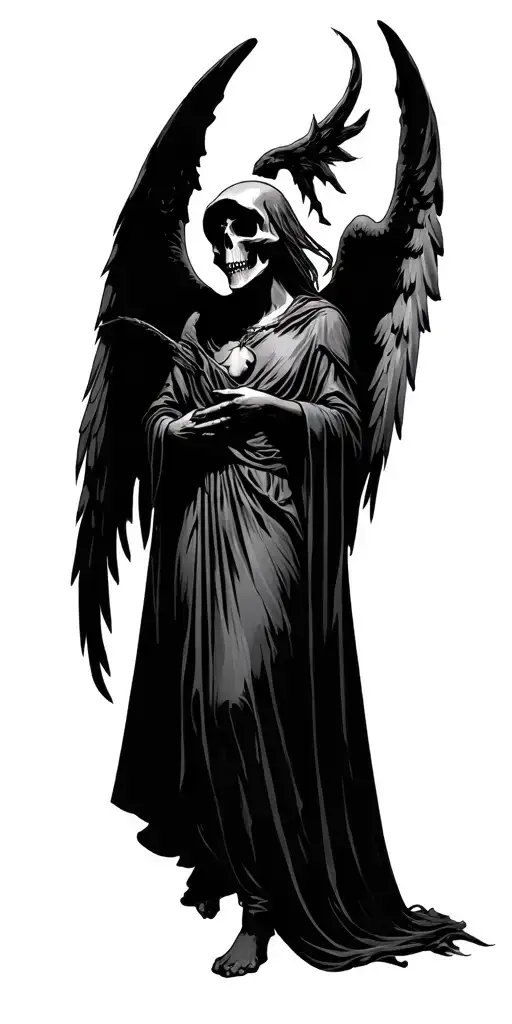 Angel And The Grim Reaper