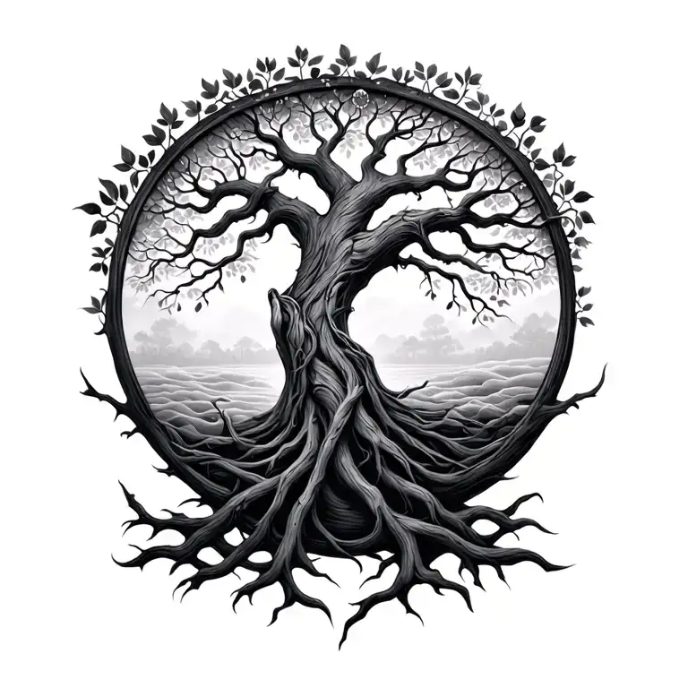 Tree Of Life Intertwined
