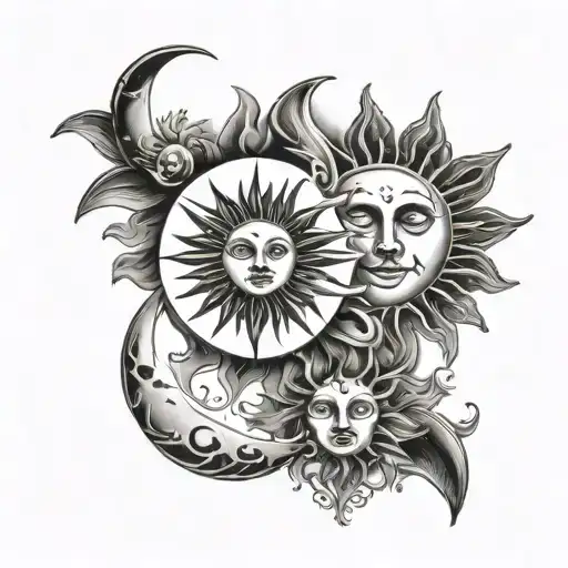 Sun And Moon Matching