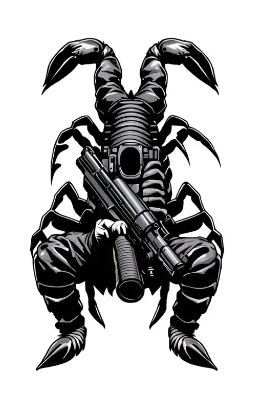 Swat Sniper With Scorpion