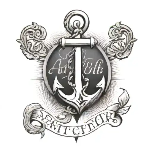 Anchor Faith Written Underneath