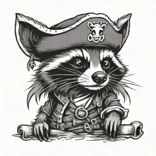 Pirate Raccoon