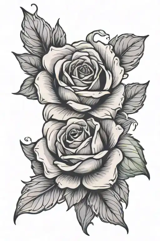 Breast Cancer And Violet Flower Intertwined