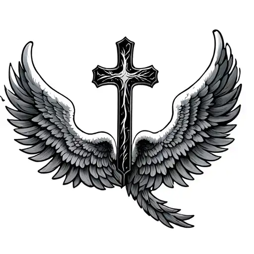Angel Wings Cross