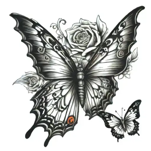 The Chain Was Broken And The Butterfly Was Able To Fly