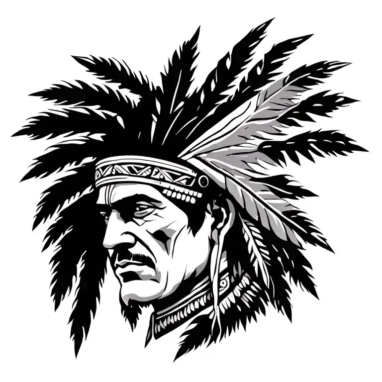 Puerto Rico Taino Indian Warrior