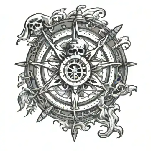 Pirate Wheel Surrounded