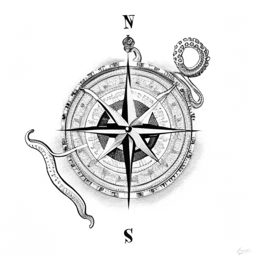 Compass And Octopus