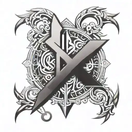 Odal Rune Symbolizing Strength