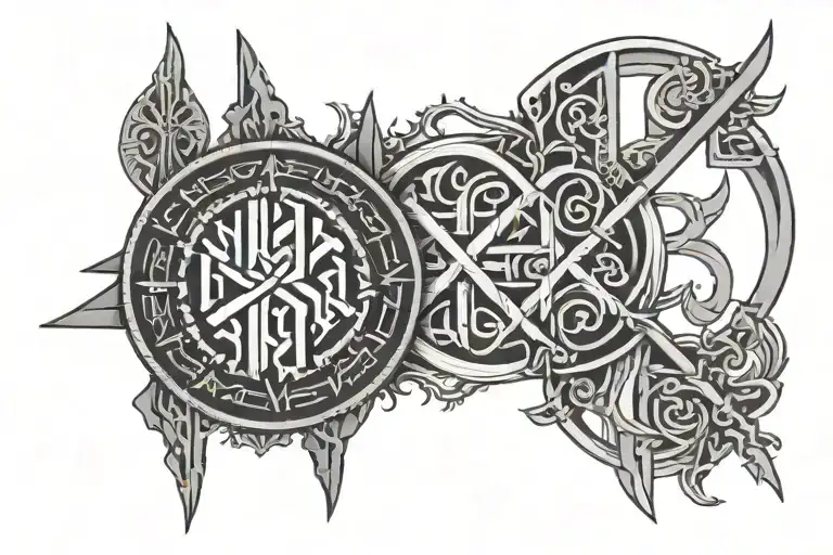 Goth Viking Runes