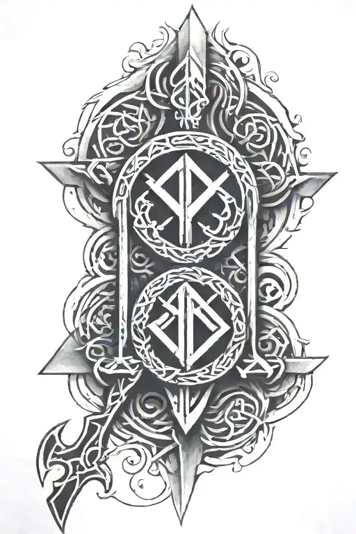 Goth Viking Runes