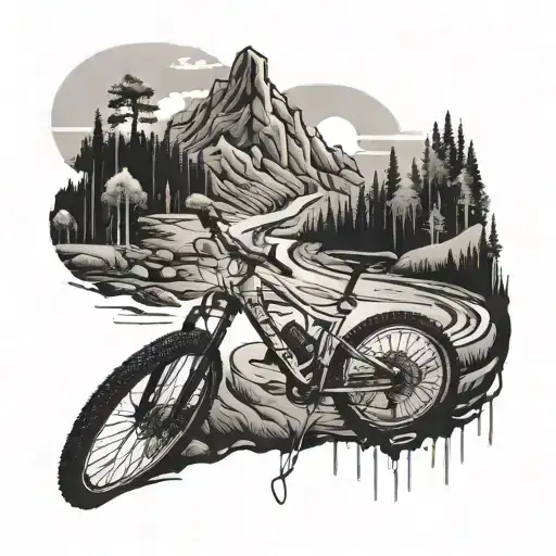 A Mountain Biking Trail With Hidden Punk And Hip Hop References