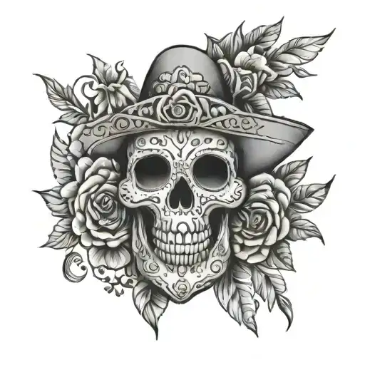 Azadi 47 Mexican Sugar Skull