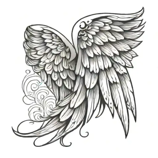 Angel Wing Right Side
