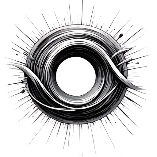 Concentric Ring Reference Hidden In The Background