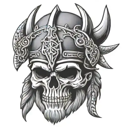 Viking Skull