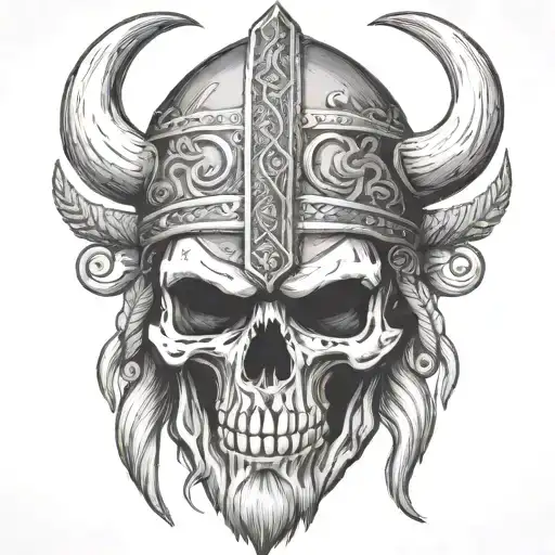 Viking Skull