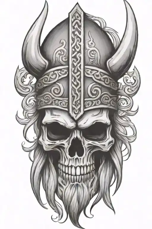 Viking Skull