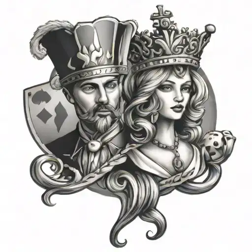 Gambling King And Queen