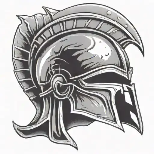 Spartan Helmet Of Terror