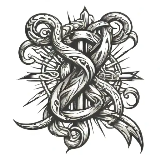 Stroke Survivor Symbol Intertwined