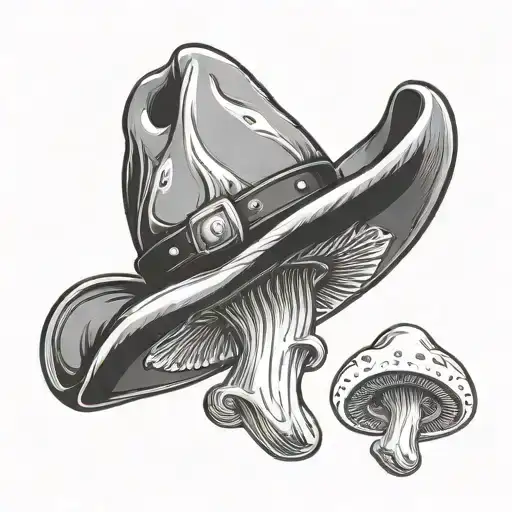 Mushroom Cowboy Hat