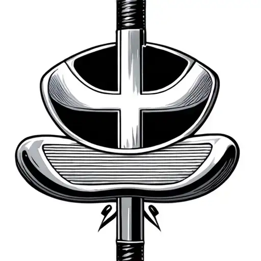 Golf Club Cross