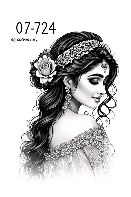 Date Of Anniversary 017-07-2024 My Beloved Priya