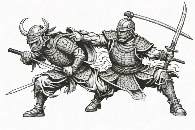 Japonese Warrior Killing