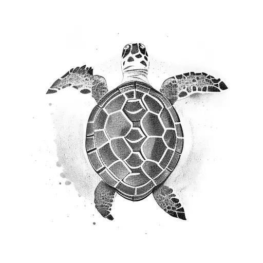 Turtle With Black Jack And Bartending